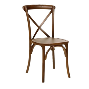 Walnut Crossback Dining Chair
