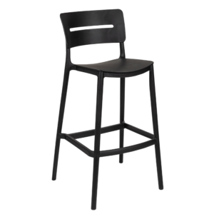 Alba Bar Stool BLACK