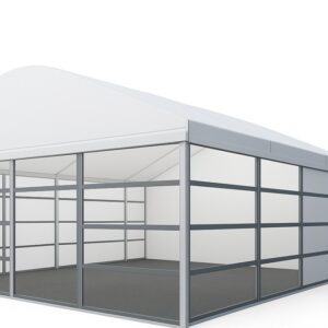 B Series Standard Grey Curved Frame Marquee