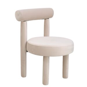 Velvet Tube Dining Chair