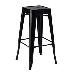 Tolix Bar Stool - Black