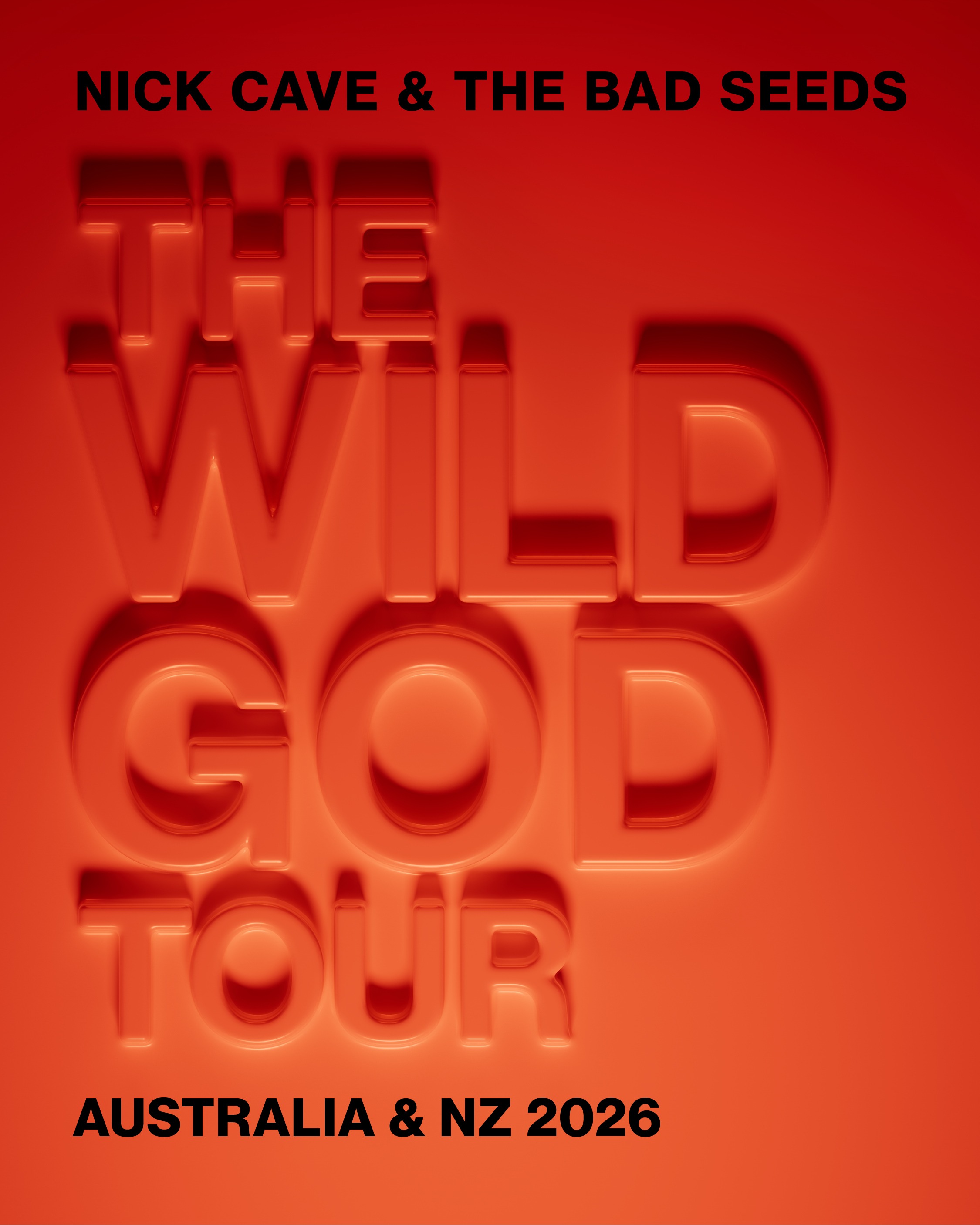 Nick Cave & The Bad Seeds Wild God Tour