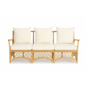 Maui Cane Sofa 3 Seater