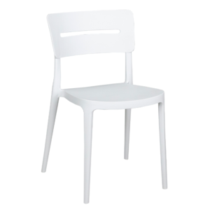 Alba dining chair white