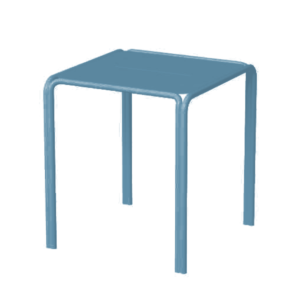 EVIE CAFE TABLE BLUE