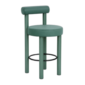 Tube Bar Stool Green