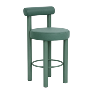 Tube Bar Stool Green