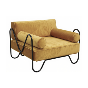 Belmont Armchair Gold