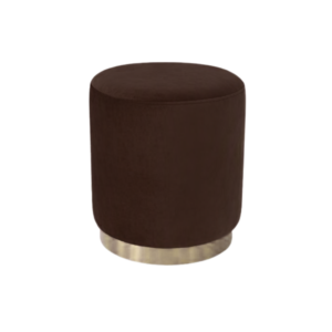 Velvet Ottoman Chocolate